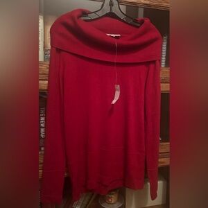 Ann Taylor LOFT Red Sweater